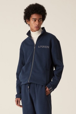 La Martina LMRTN High-neck Sweatshirt Lacivert | LMW-1359