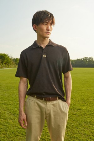 La Martina Regular-fit Jersey Polo Gömlek Erkek Siyah | KUT-0188