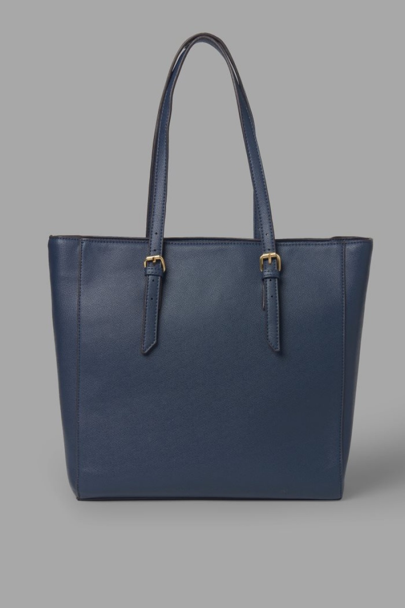 La Martina Double-handle Tote Çanta Kadın Lacivert | RFC-6759