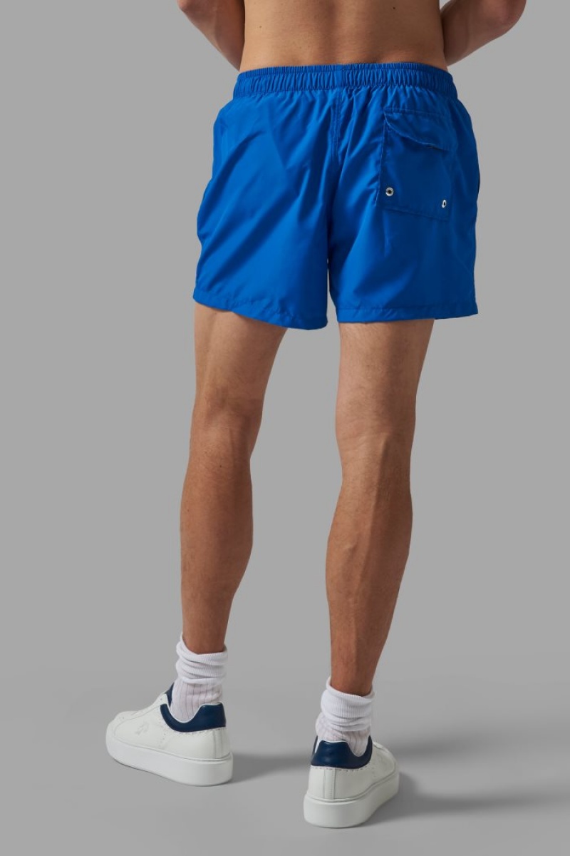 La Martina Regular-fit Swim Shorts Erkek Mavi | VFZ-4752