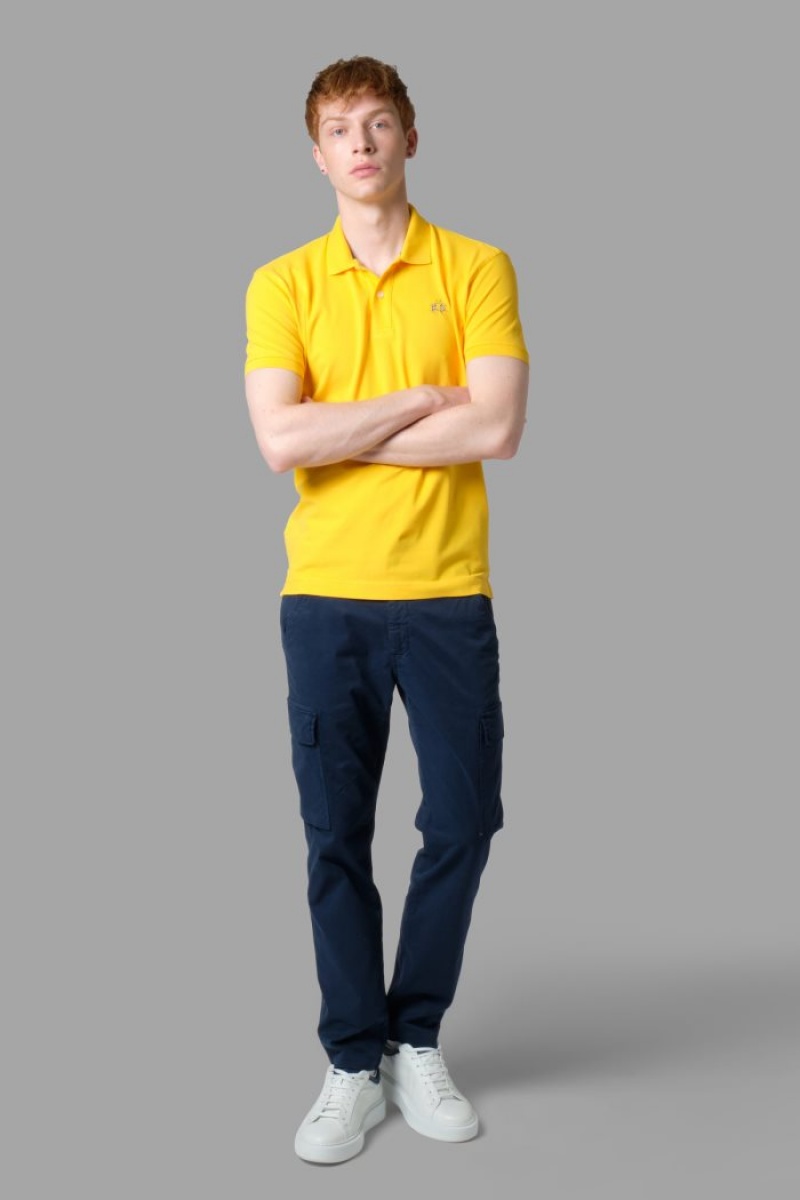 La Martina Slim-fit Polo Gömlek Erkek Limon | EIG-8034