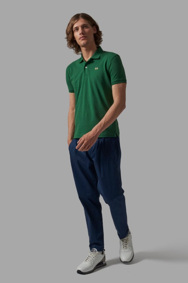 La Martina Slim-fit Polo Gömlek Erkek Yeşil | SFJ-6279